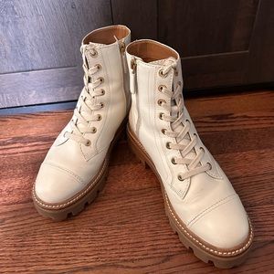 Kate Spade Lug Sole Combat Boots